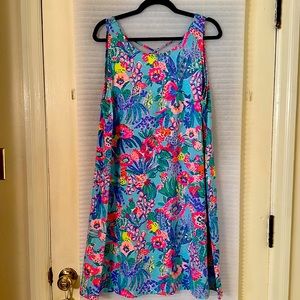 Lilly Pulitzer new without tags Kristen dress gorgeous prima Cotten citrus sea